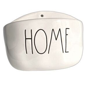 Rae Dunn “HOME” Wall Pocket Hanging Key Holder 5.5 x 3.5 inches